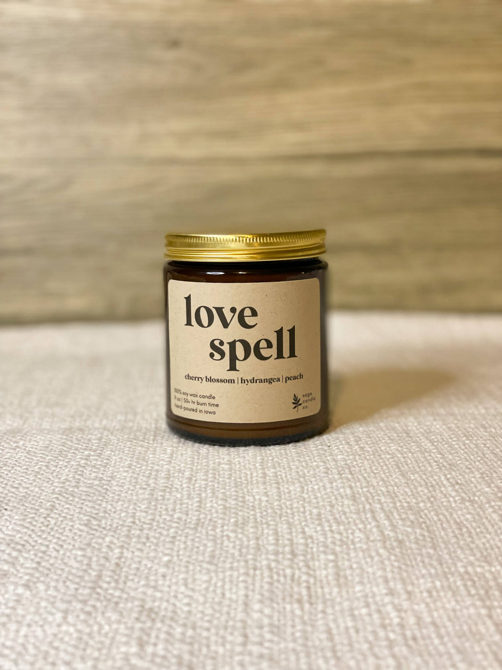 Love Spell - Valentine's Day Candle - 100% Soy Wax Candle