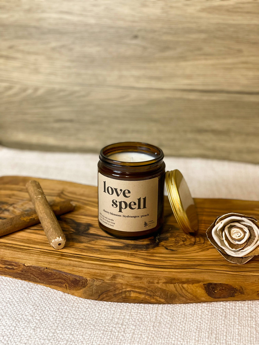 Love Spell - Valentine's Day Candle - 100% Soy Wax Candle