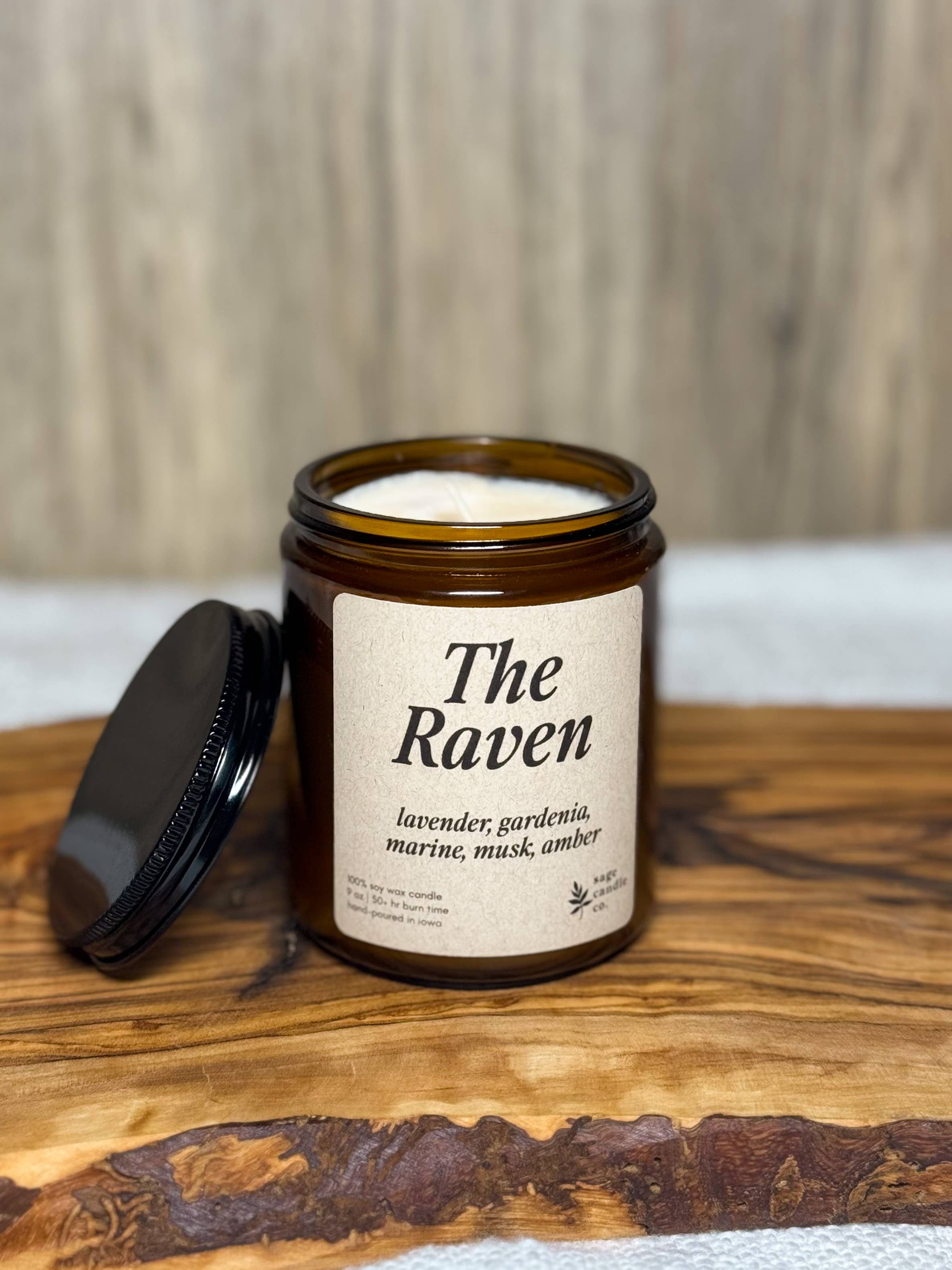 The Raven - 100% Soy Wax Candle