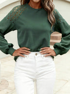Lace Long Sleeve Top