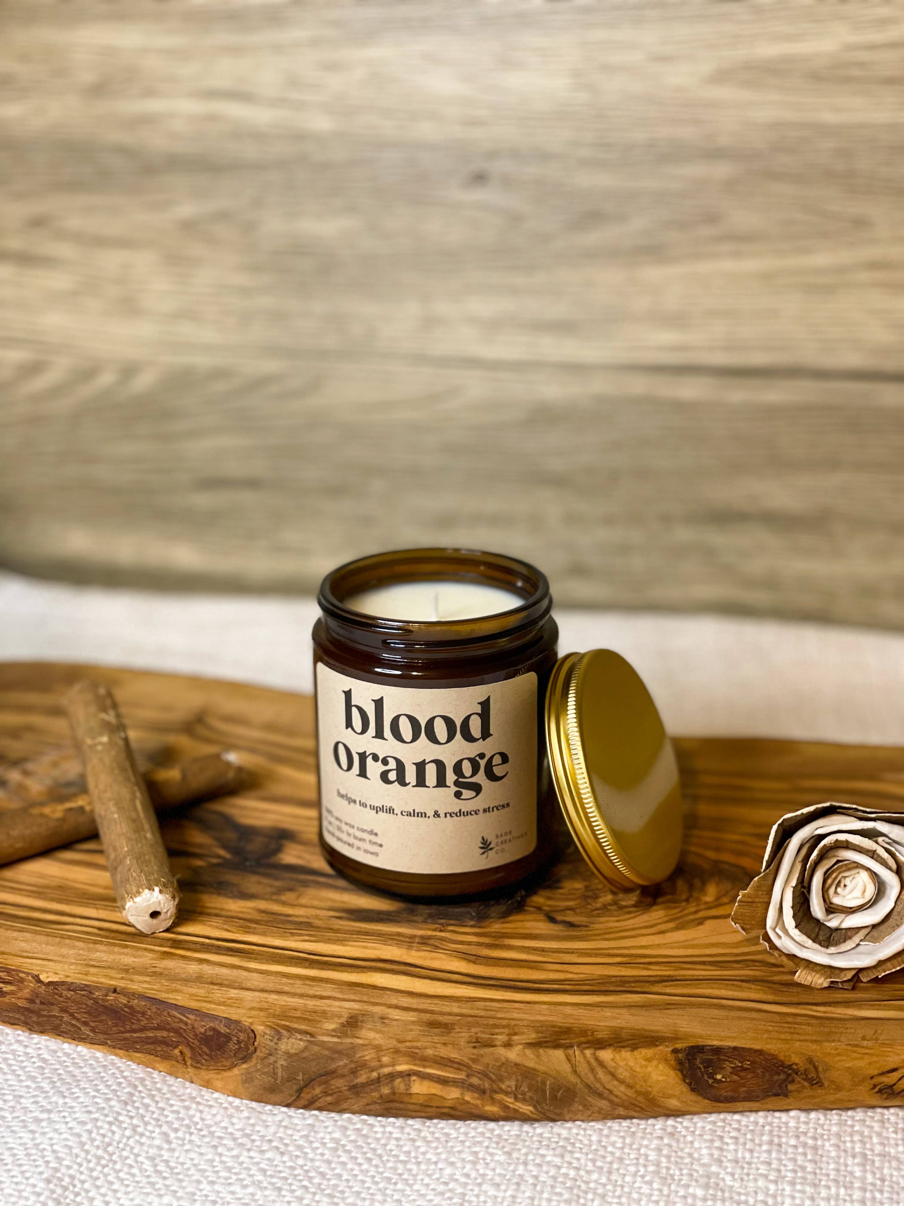 Blood Orange - 100% Soy Wax Aromatherapy Candle
