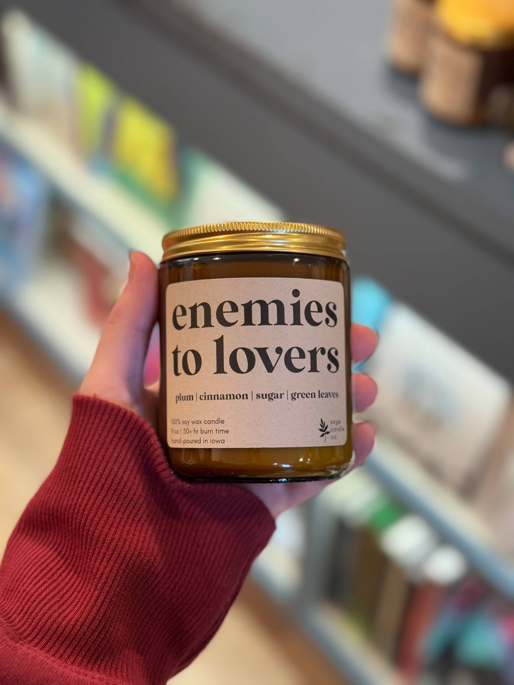 Enemies to Lovers - 100% Soy Wax Candle