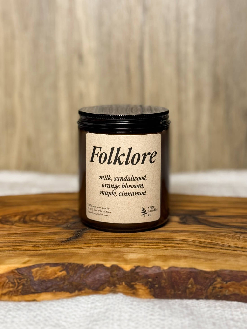 Folklore - 100% Soy Wax Candle