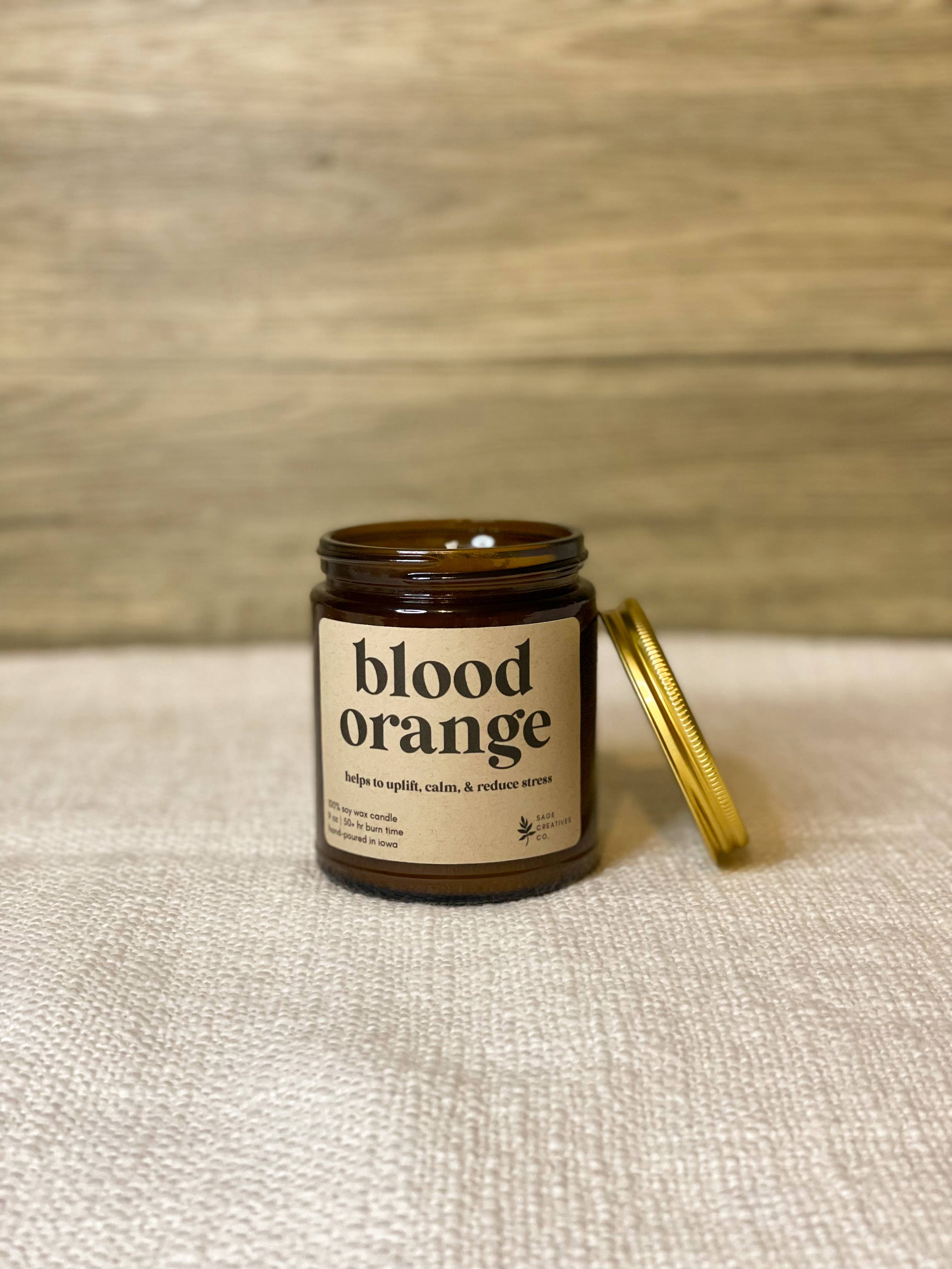 Blood Orange - 100% Soy Wax Aromatherapy Candle