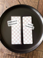 Dark Winter Bookmark Set, Neutral Winter