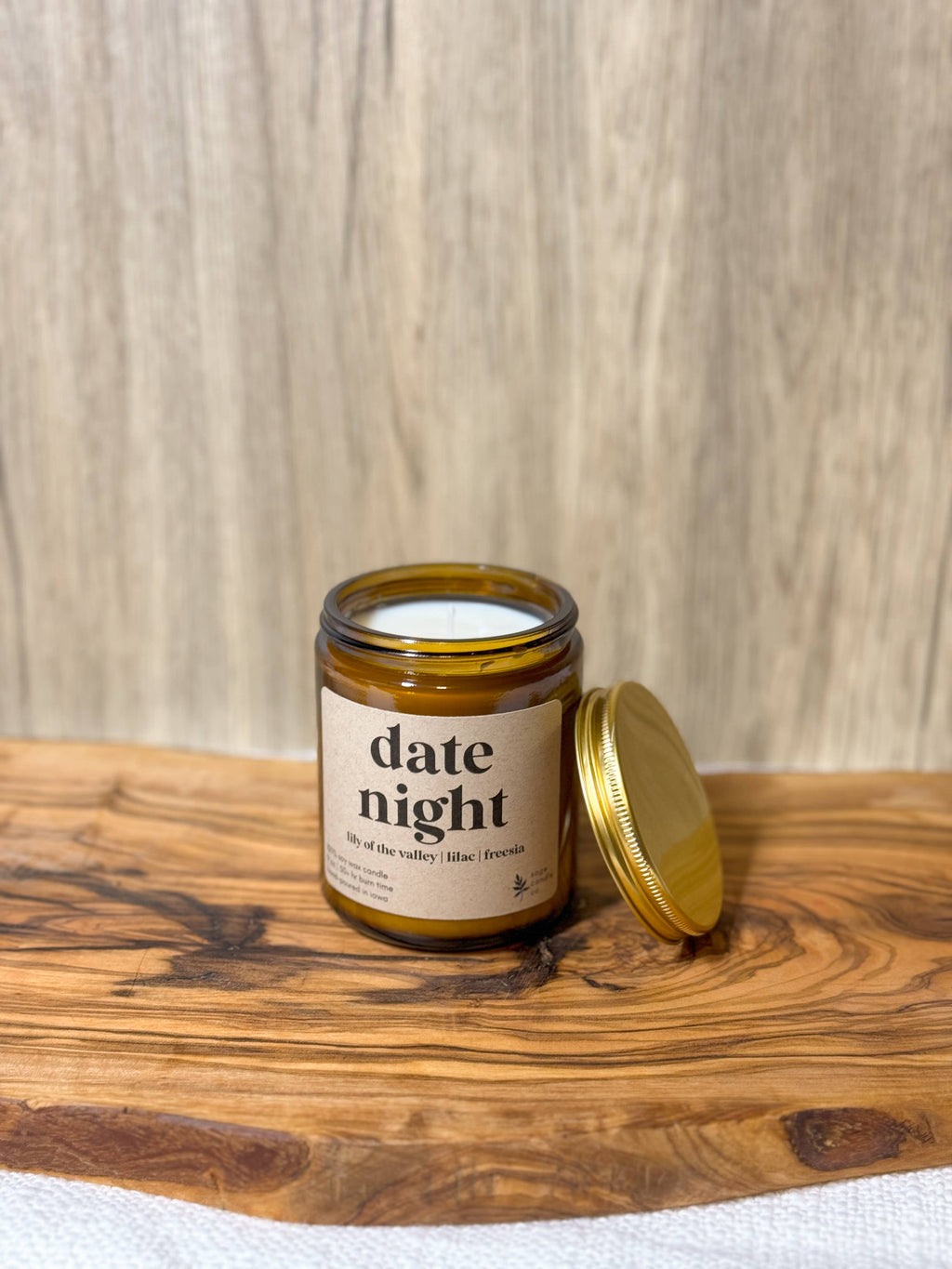 Date Night - Valentine's Day Candle - 100% Soy Wax Candle