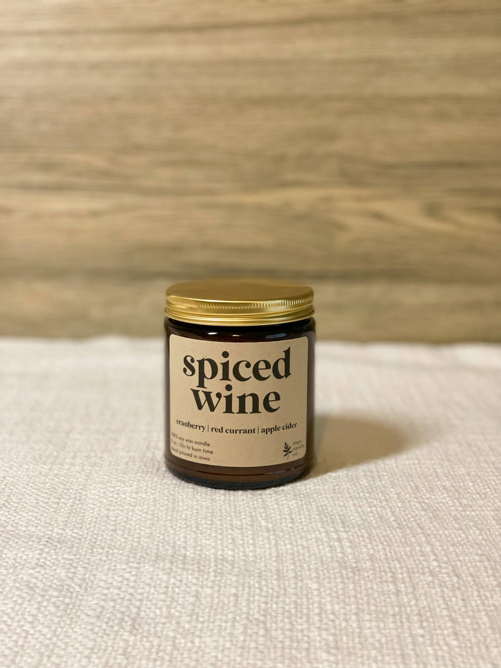 Spiced Wine - 100% Soy Wax Candle