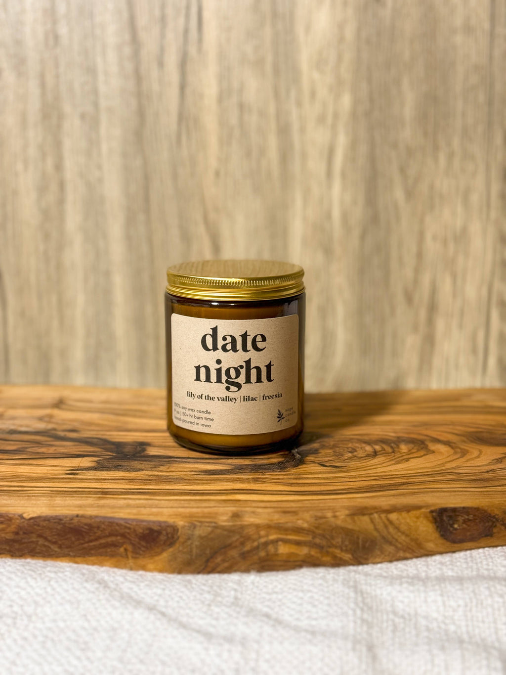 Date Night - Valentine's Day Candle - 100% Soy Wax Candle