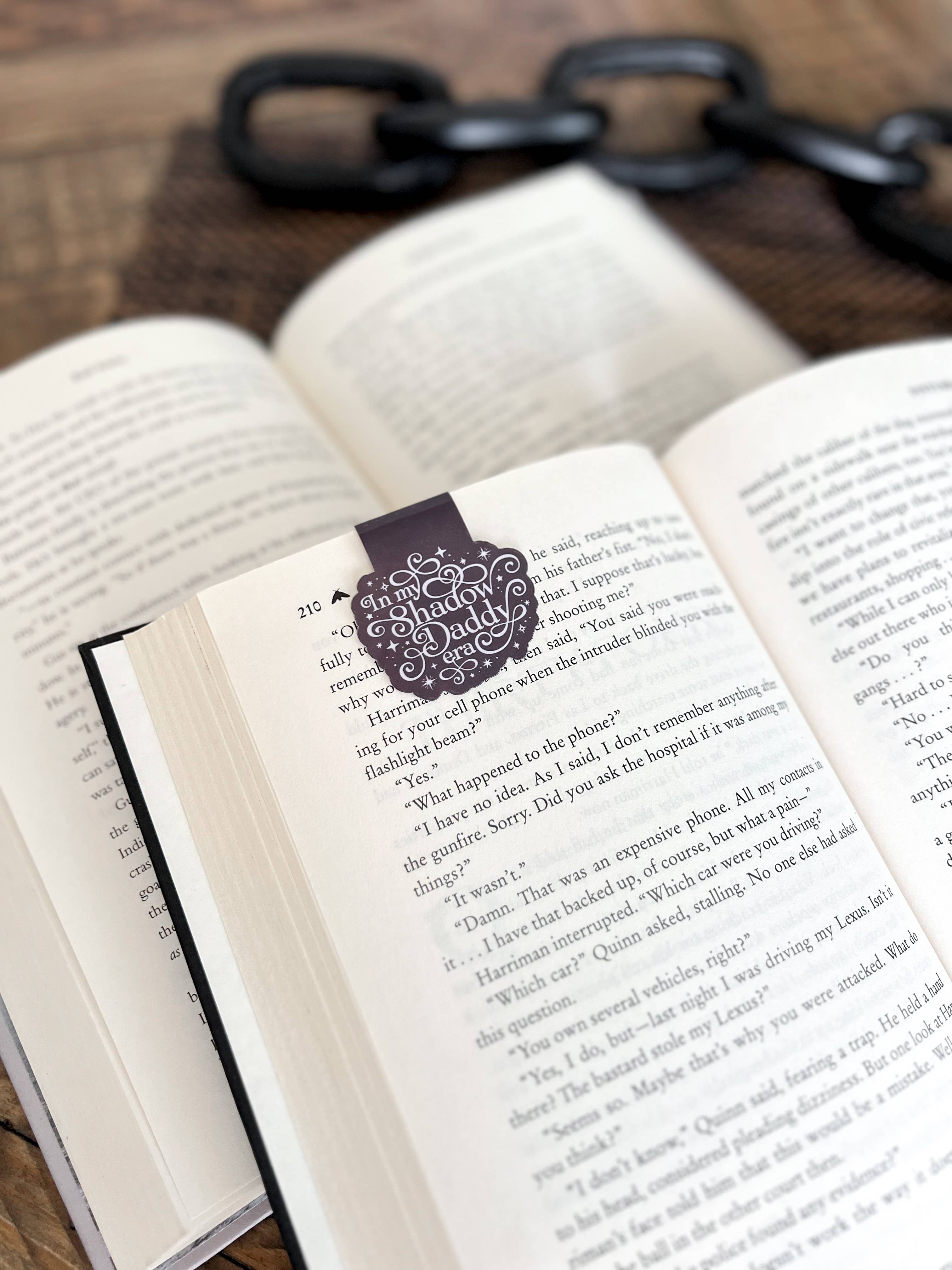 In My Shadow Daddy Era Magnetic Bookmark