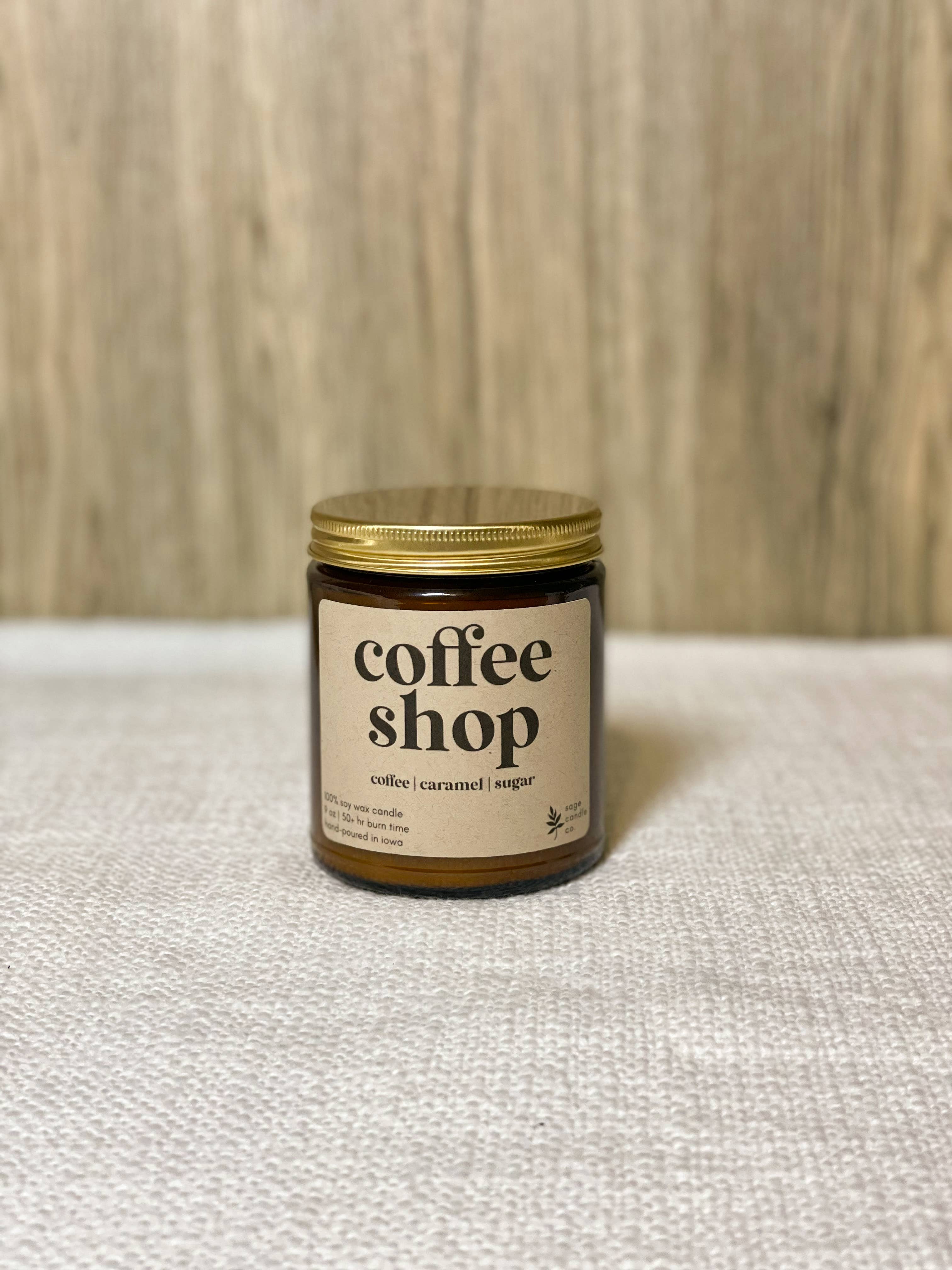 Coffee Shop - 100% Soy Wax Candle
