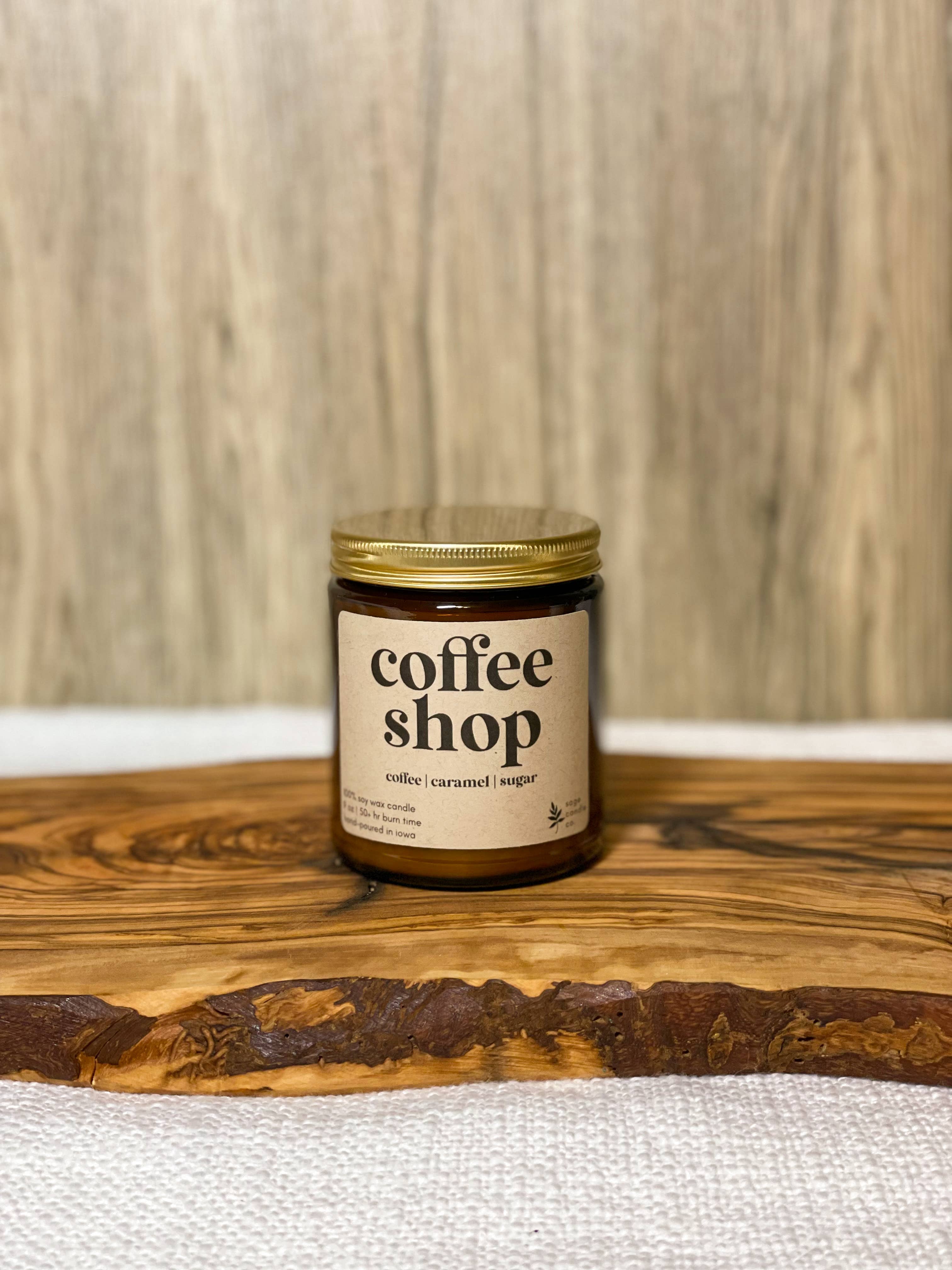 Coffee Shop - 100% Soy Wax Candle