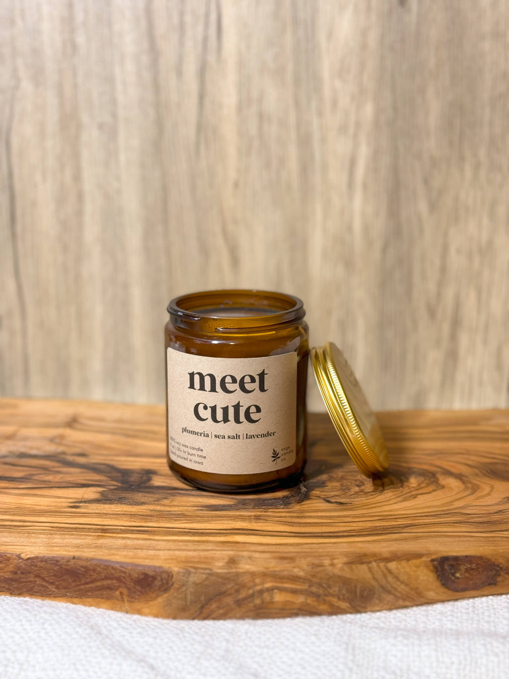 Meet Cute - Valentine's Day Candle - 100% Soy Wax Candle
