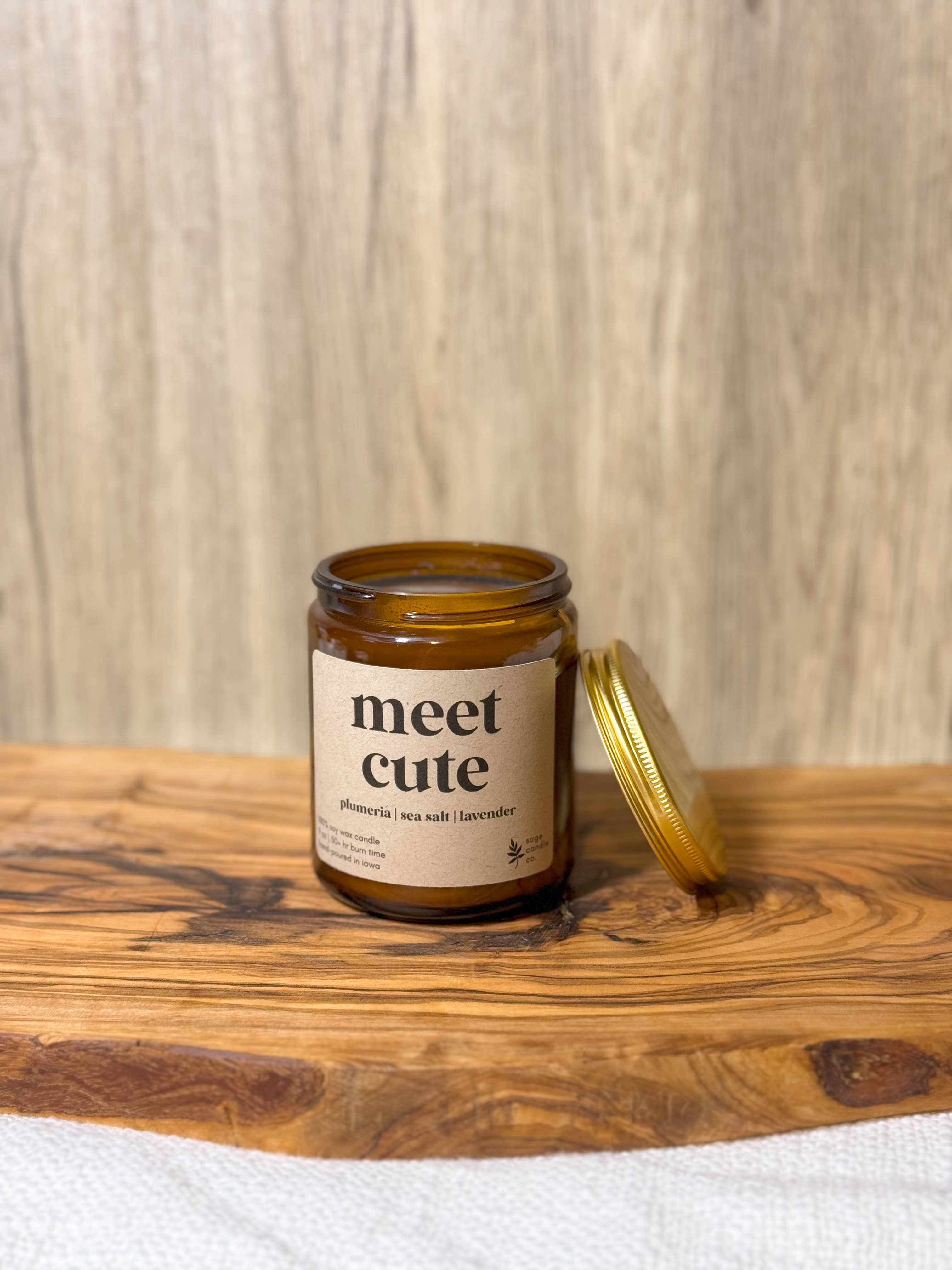 Meet Cute - Valentine's Day Candle - 100% Soy Wax Candle