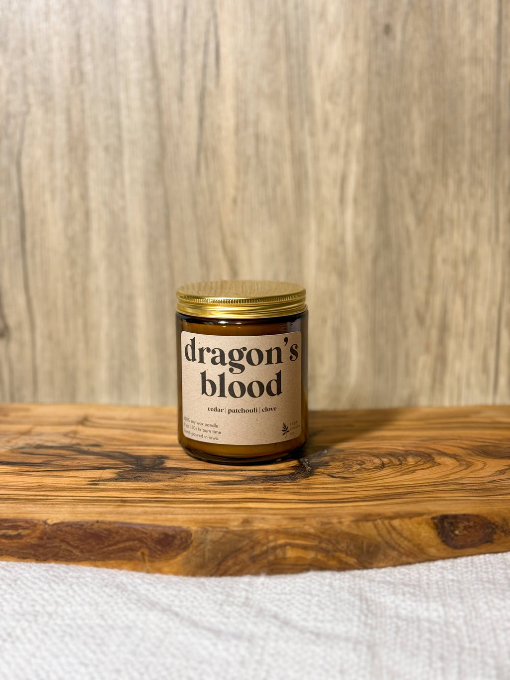 Dragon's Blood - 100% Soy Wax Candle