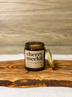 Cherry Merlot - 100% Soy Wax Candle