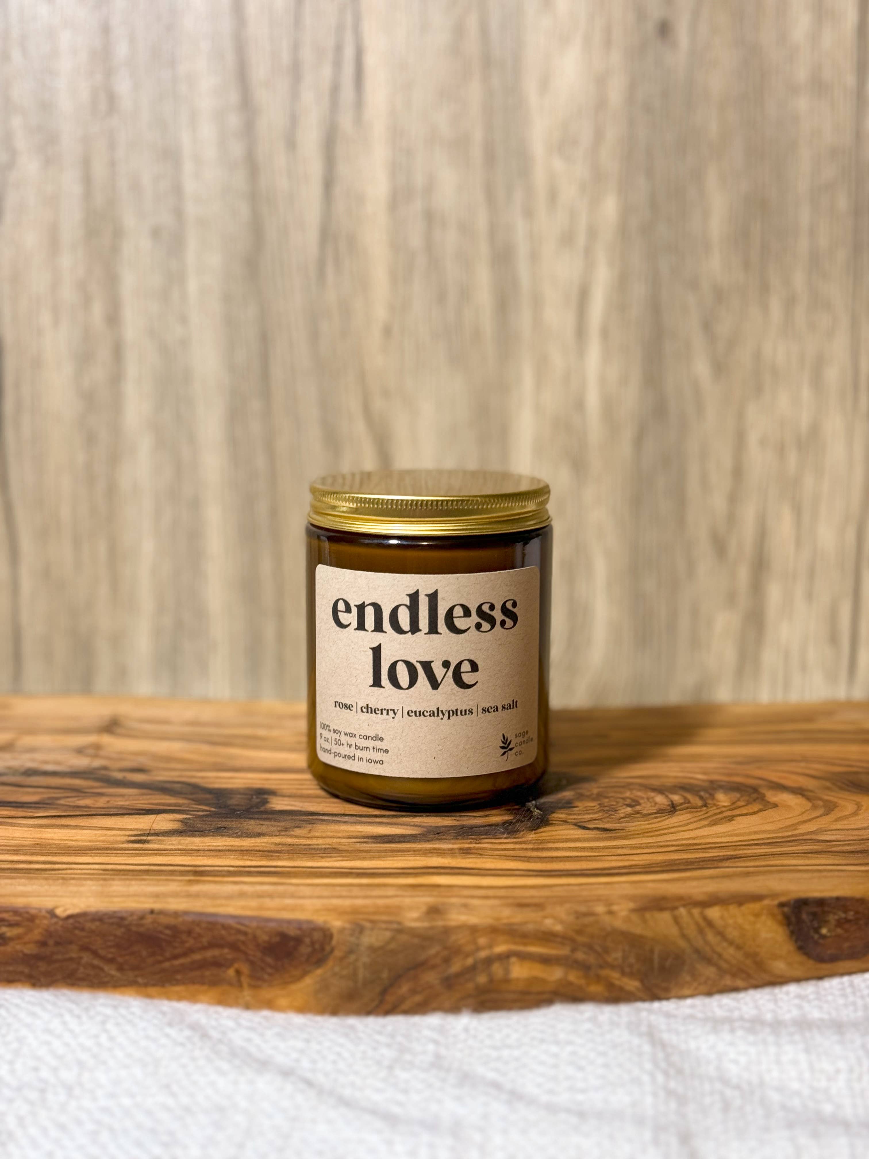 Endless Love - Valentine's Day Candle - 100% Soy Wax Candle