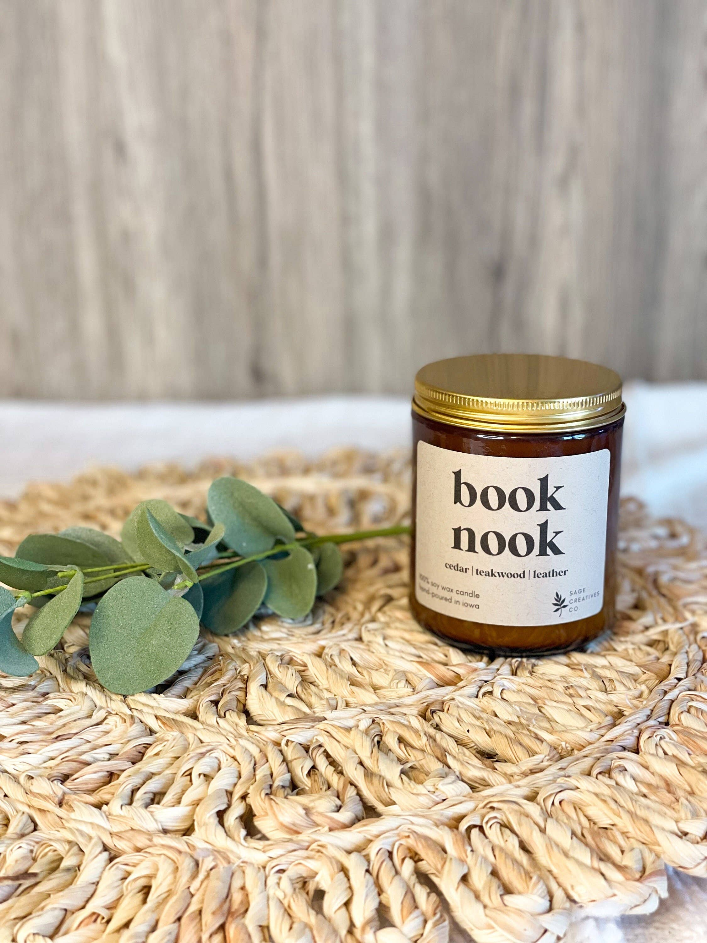 Book Nook - 100% Soy Wax Candle