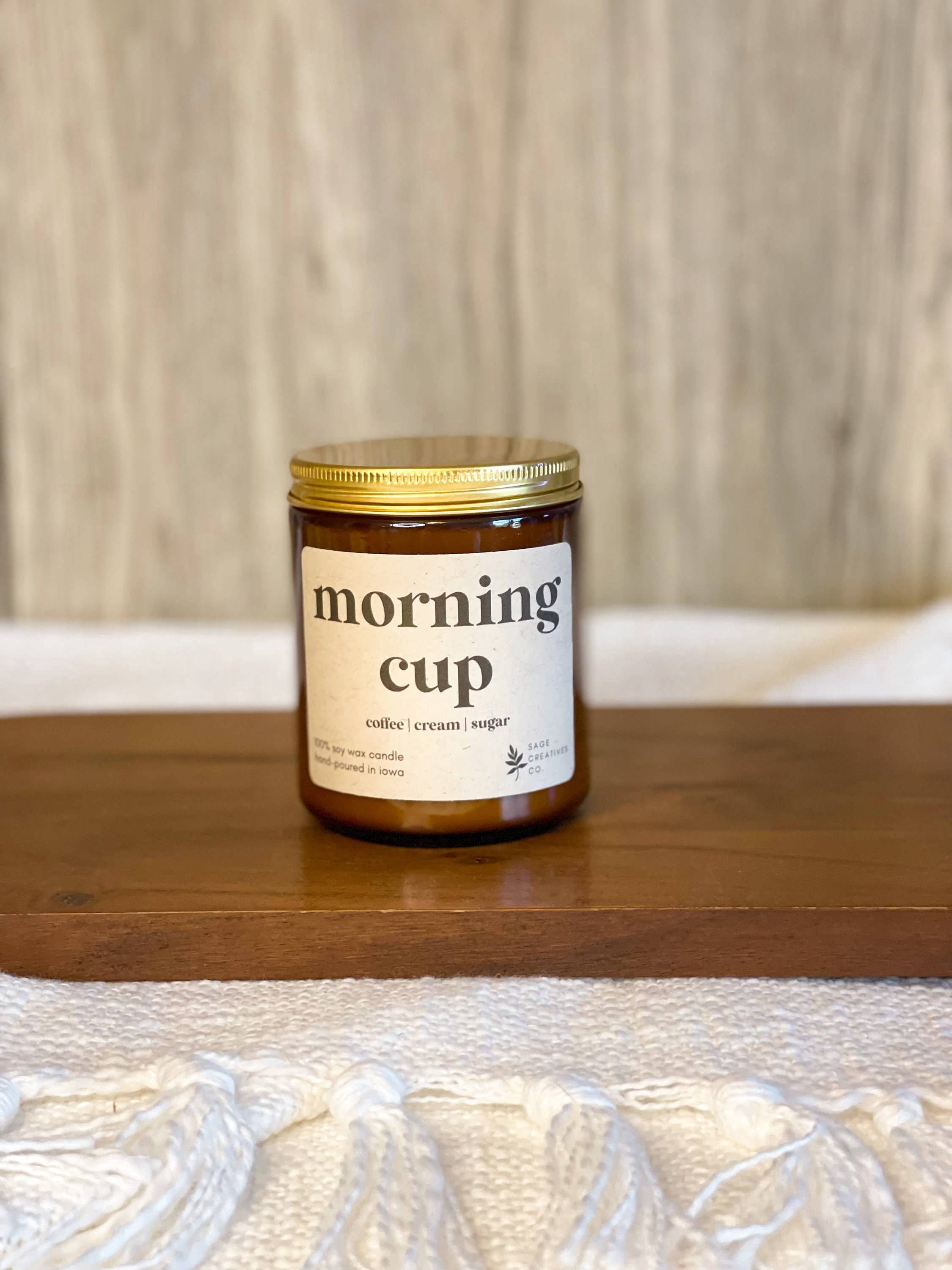 Morning Cup - 100% Soy Wax Candle