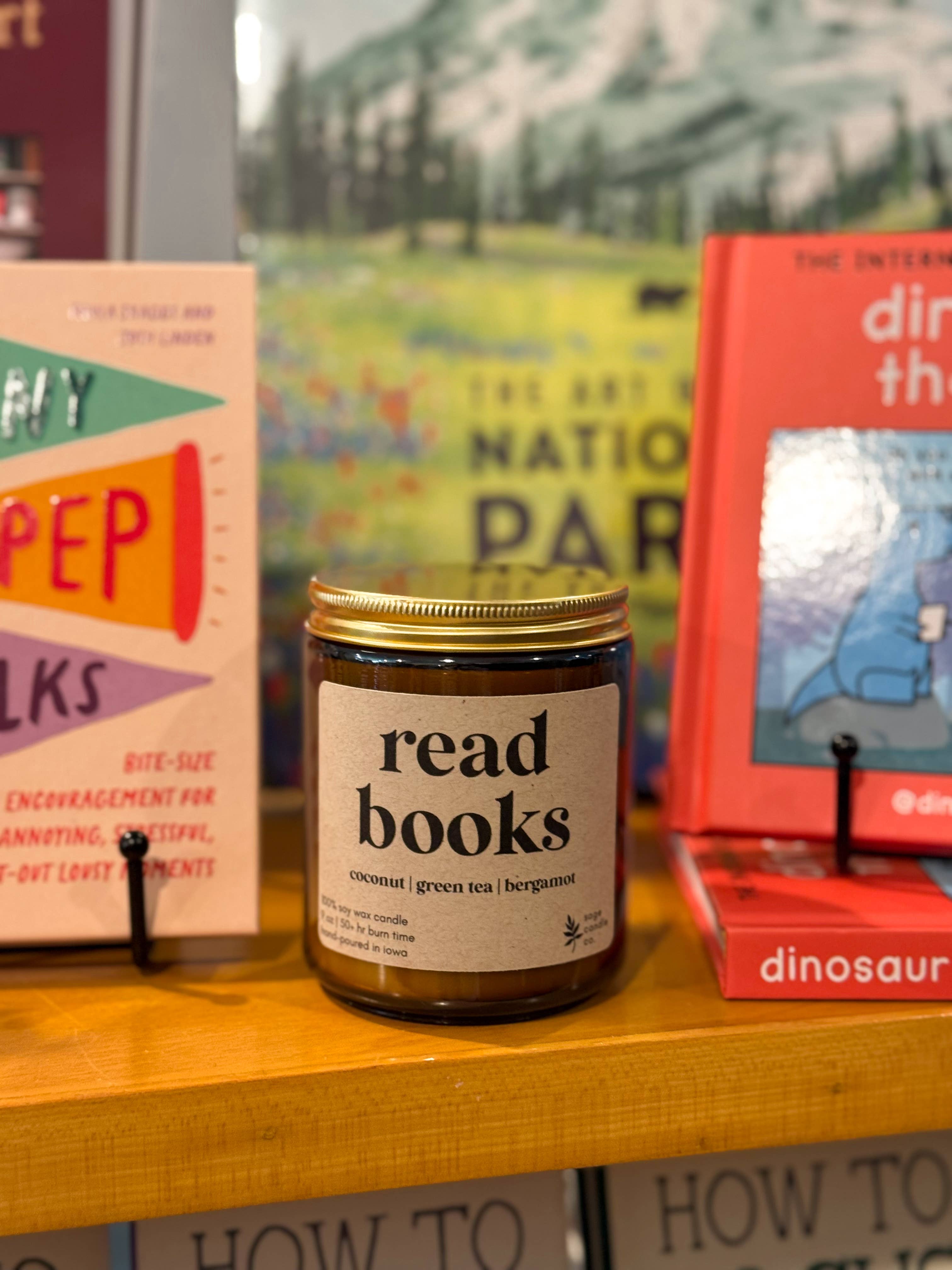 Read Books - 100% Soy Wax Candle