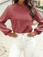 Lace Long Sleeve Top