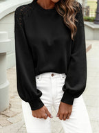 Lace Long Sleeve Top
