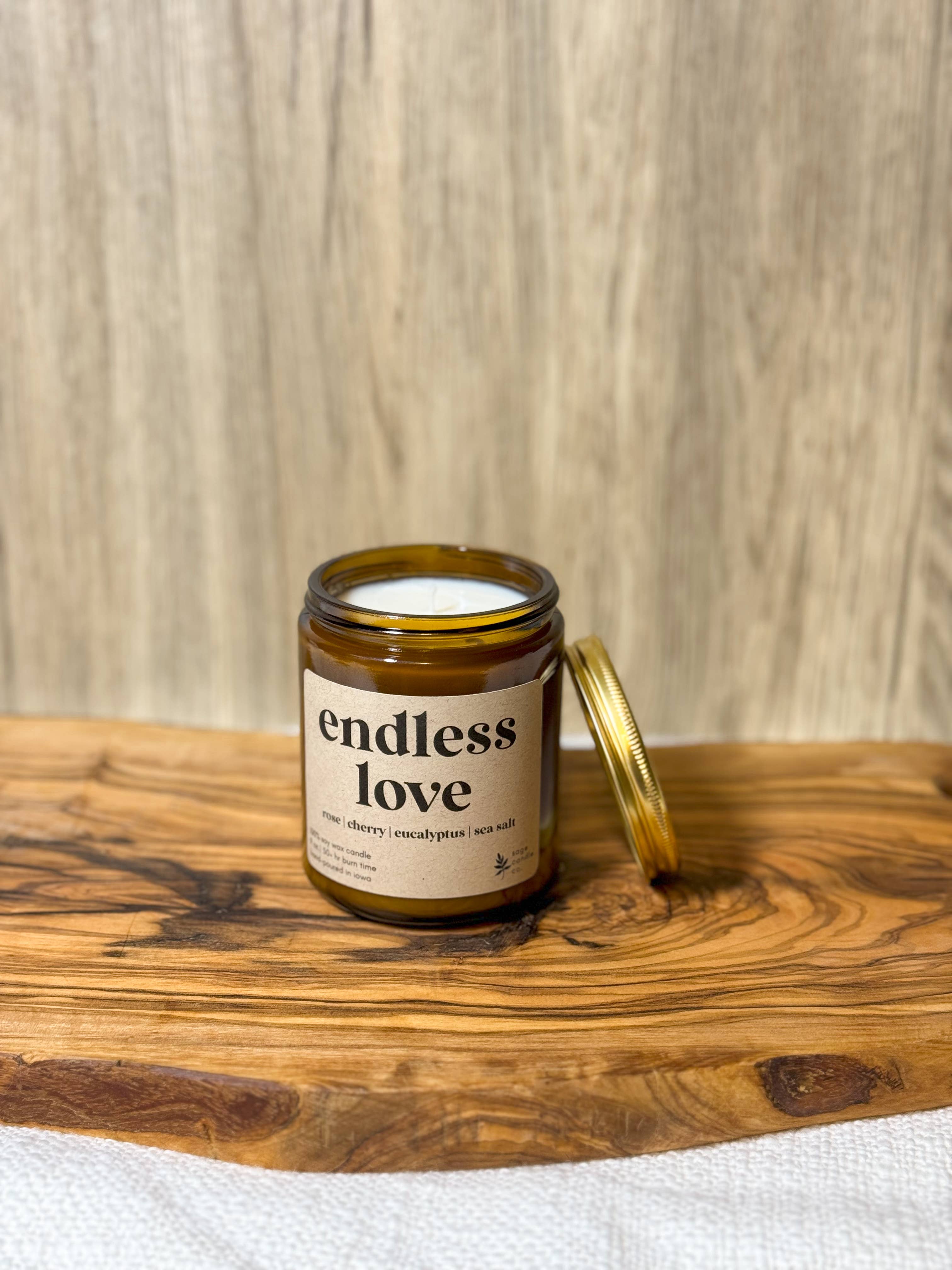 Endless Love - Valentine's Day Candle - 100% Soy Wax Candle