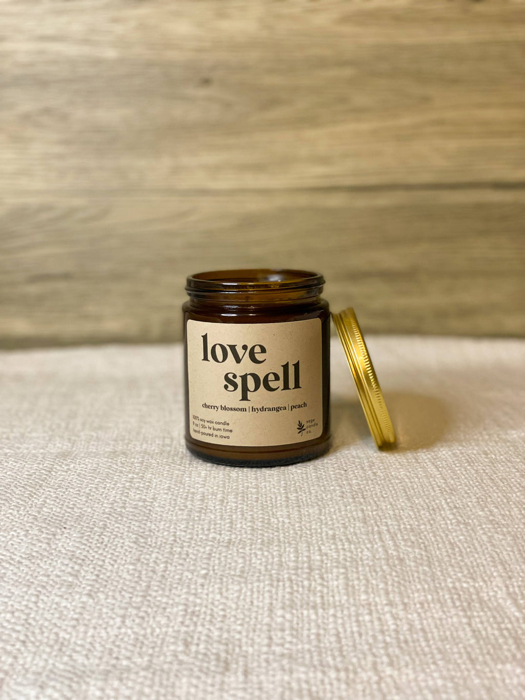 Love Spell - Valentine's Day Candle - 100% Soy Wax Candle