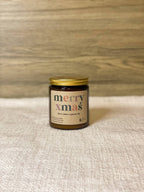 Merry Xmas - 100% Soy Wax Christmas Candle