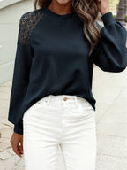 Lace Long Sleeve Top