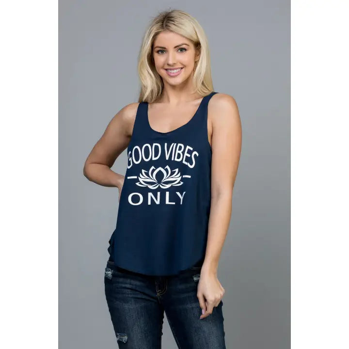 Good Vibes Only Graphic Tanktop