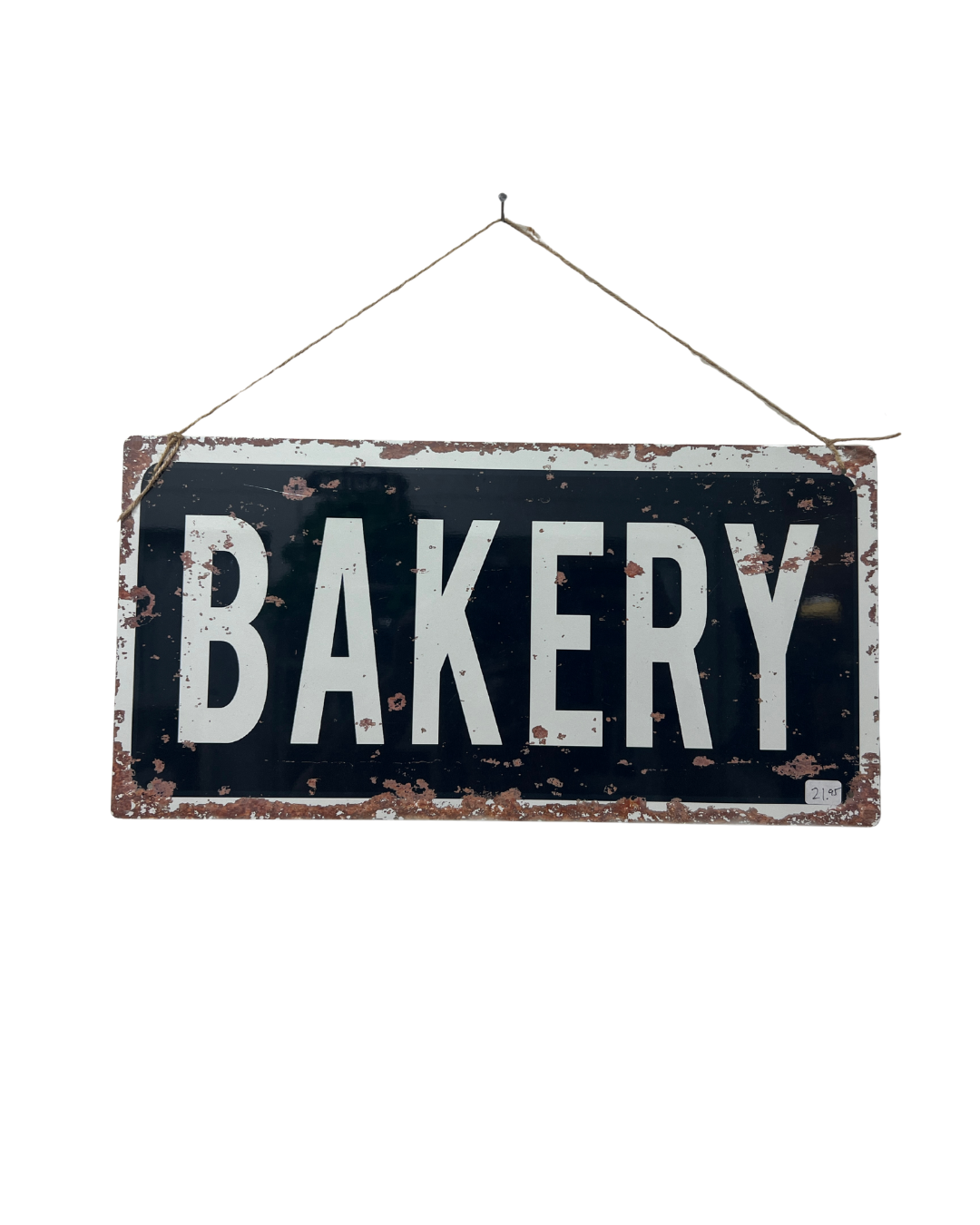 Vintage Shop Sign Bakery Shop - Metal Wall Sign
