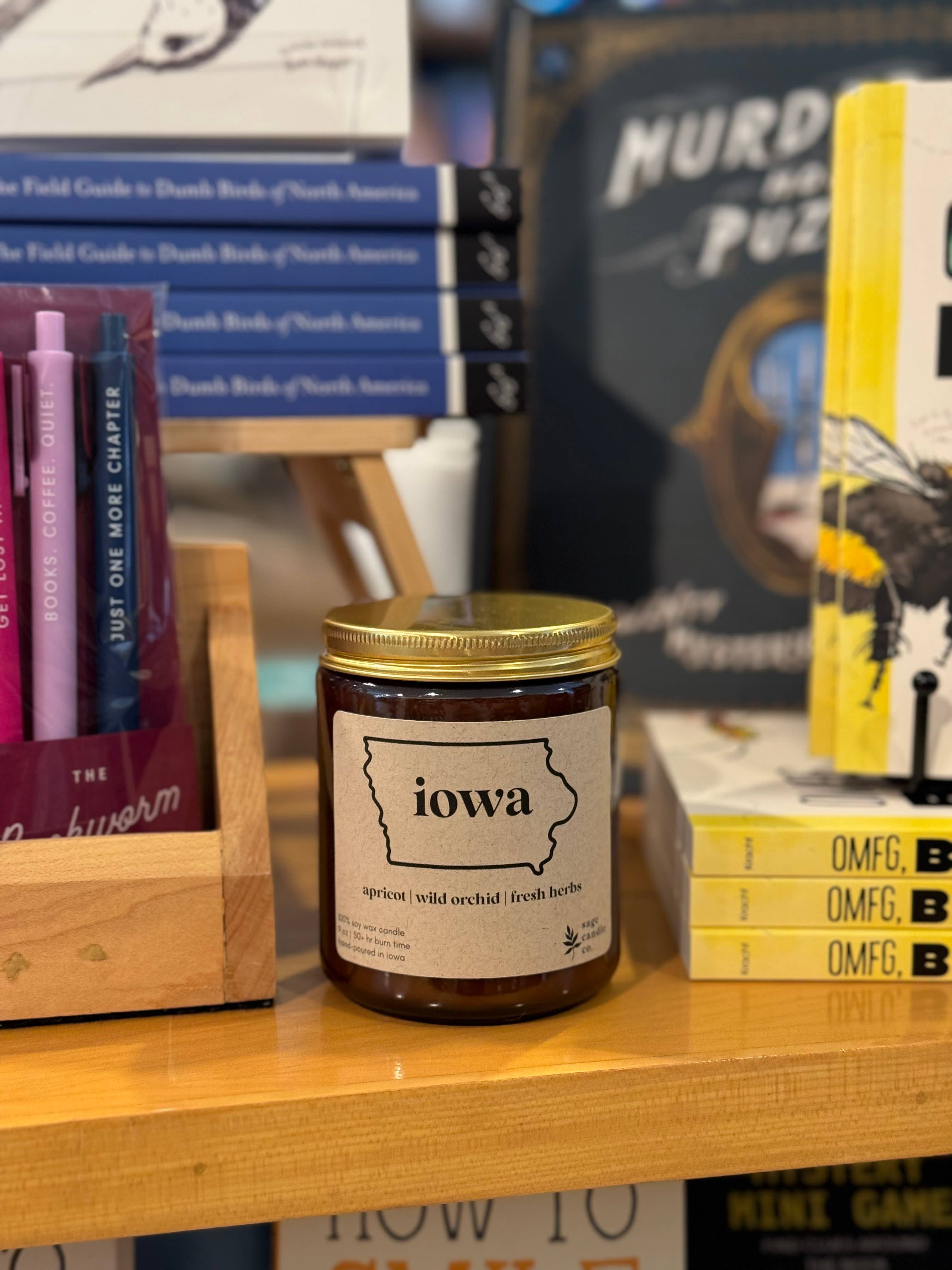 Iowa - 100% Soy Wax Candle