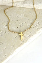 MINI CROSS NECKLACE