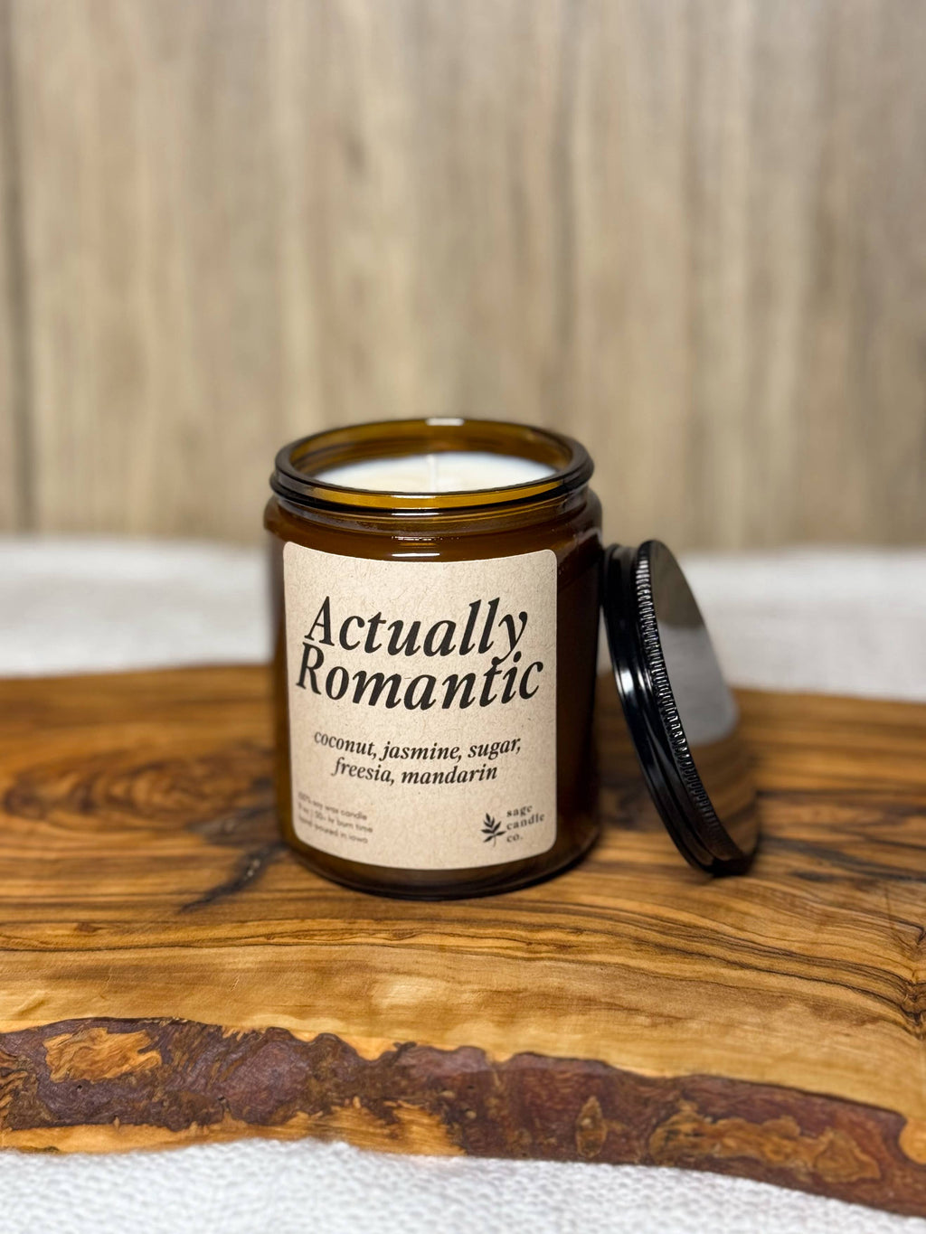 Actually Romantic - 100% Soy Wax Candle