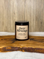 Quiet Mornings - 100% Soy Wax Candle