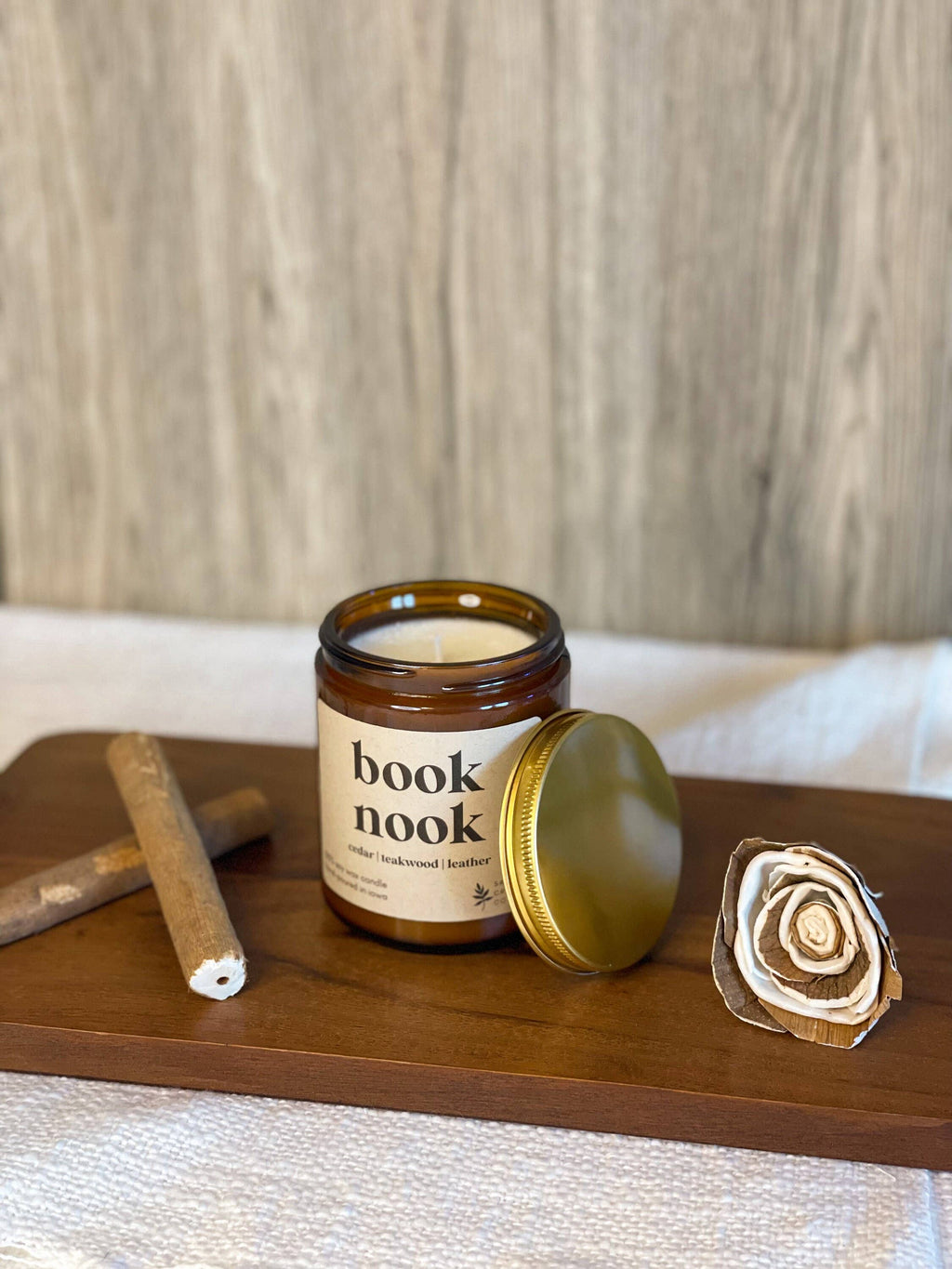 Book Nook - 100% Soy Wax Candle