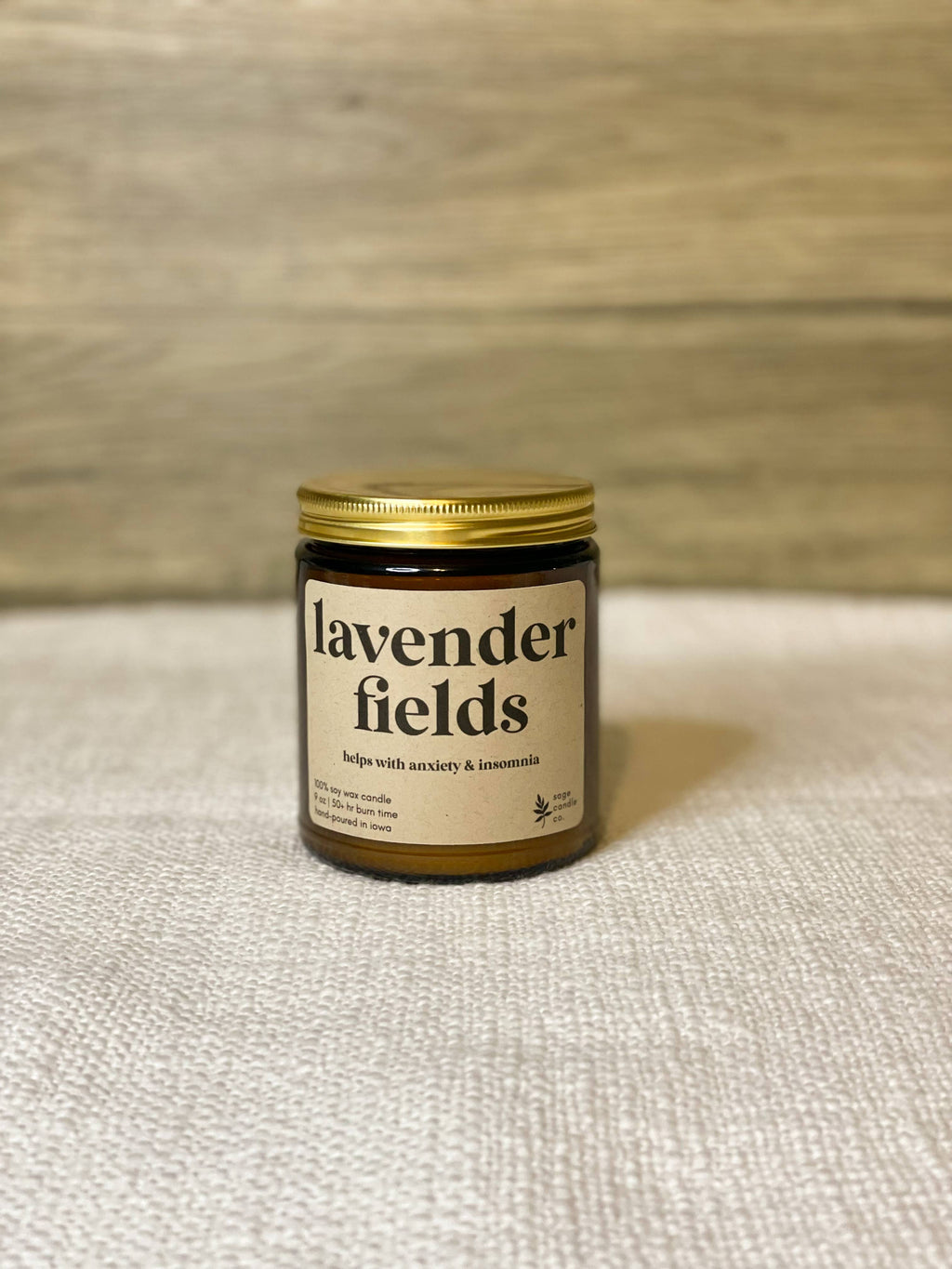 Lavender Fields - 100% Soy Wax Aromatherapy Candle