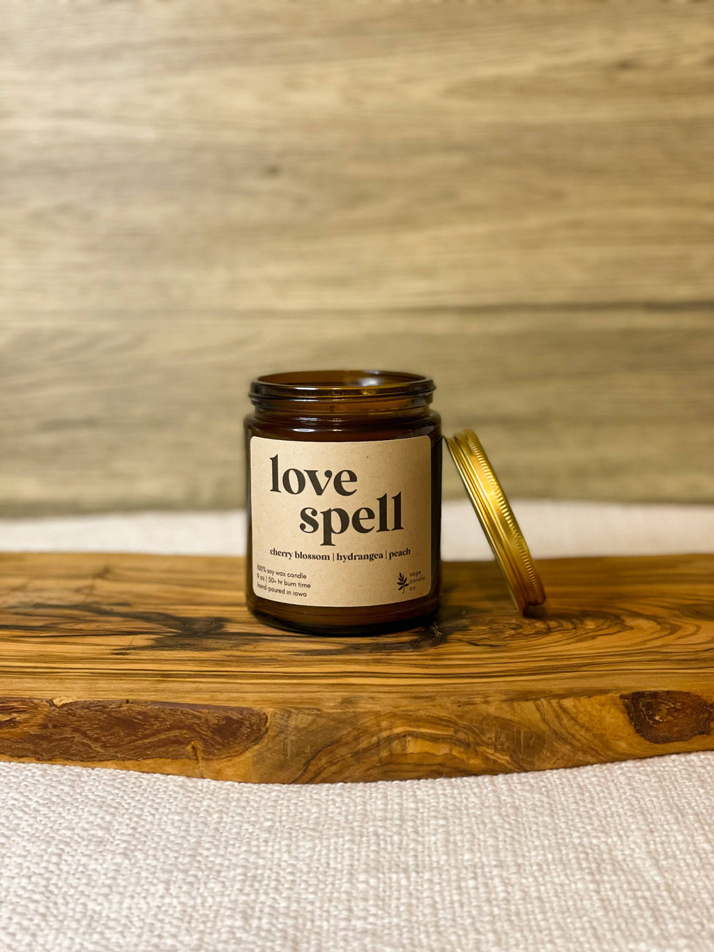 Love Spell - Valentine's Day Candle - 100% Soy Wax Candle