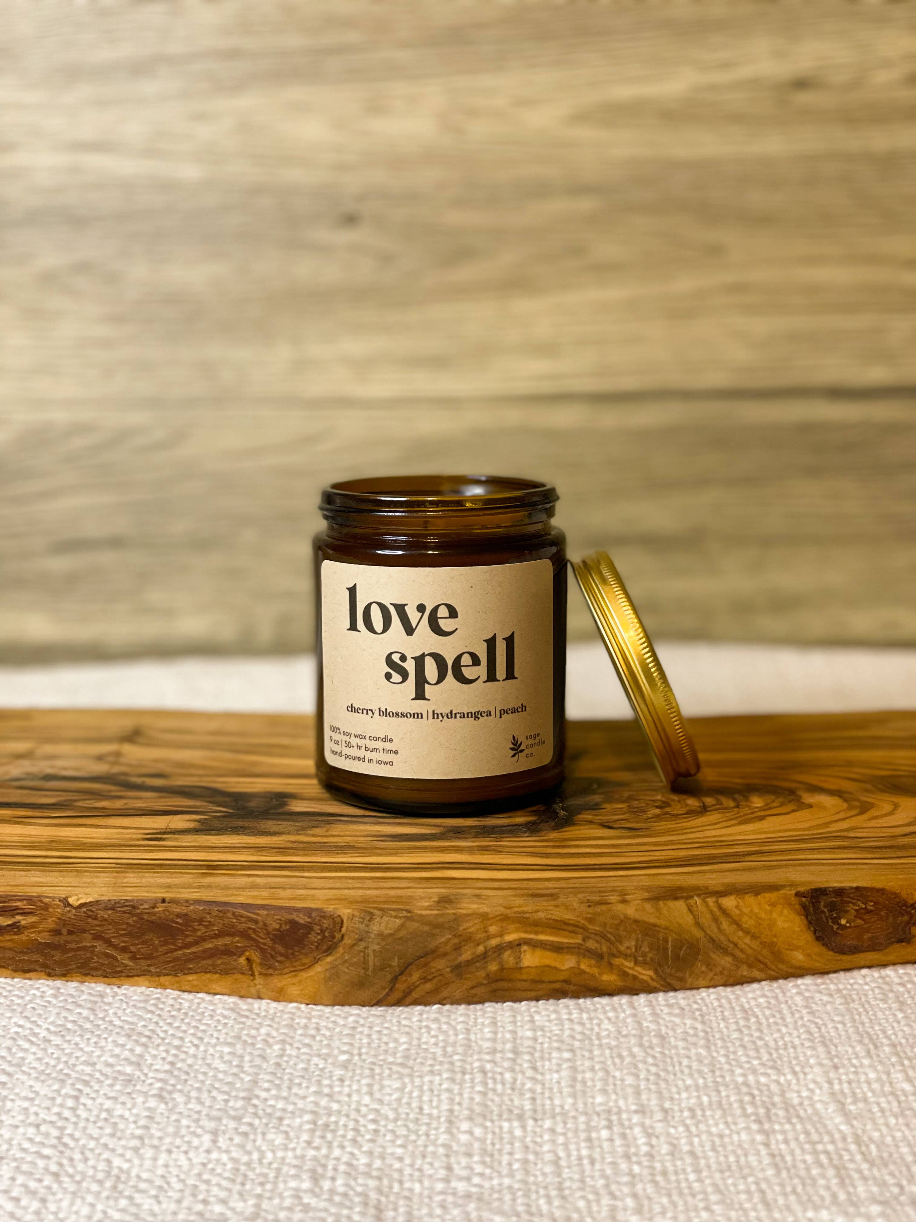 Love Spell - Valentine's Day Candle - 100% Soy Wax Candle