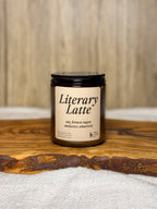 Literary Latte - 100% Soy Wax Candle