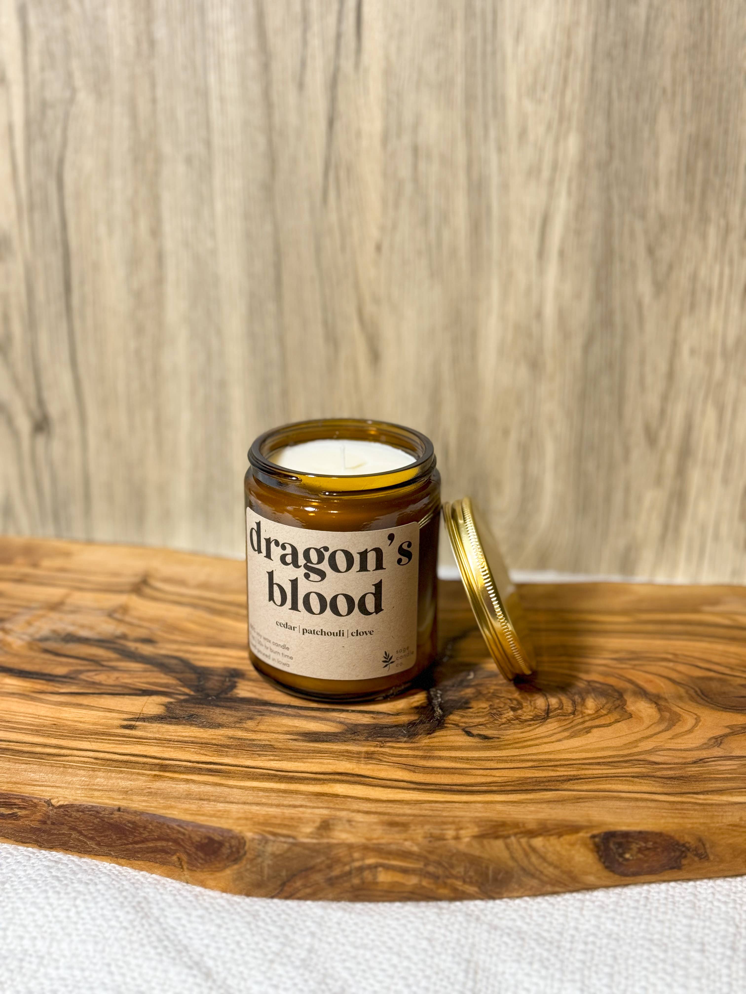 Dragon's Blood - 100% Soy Wax Candle