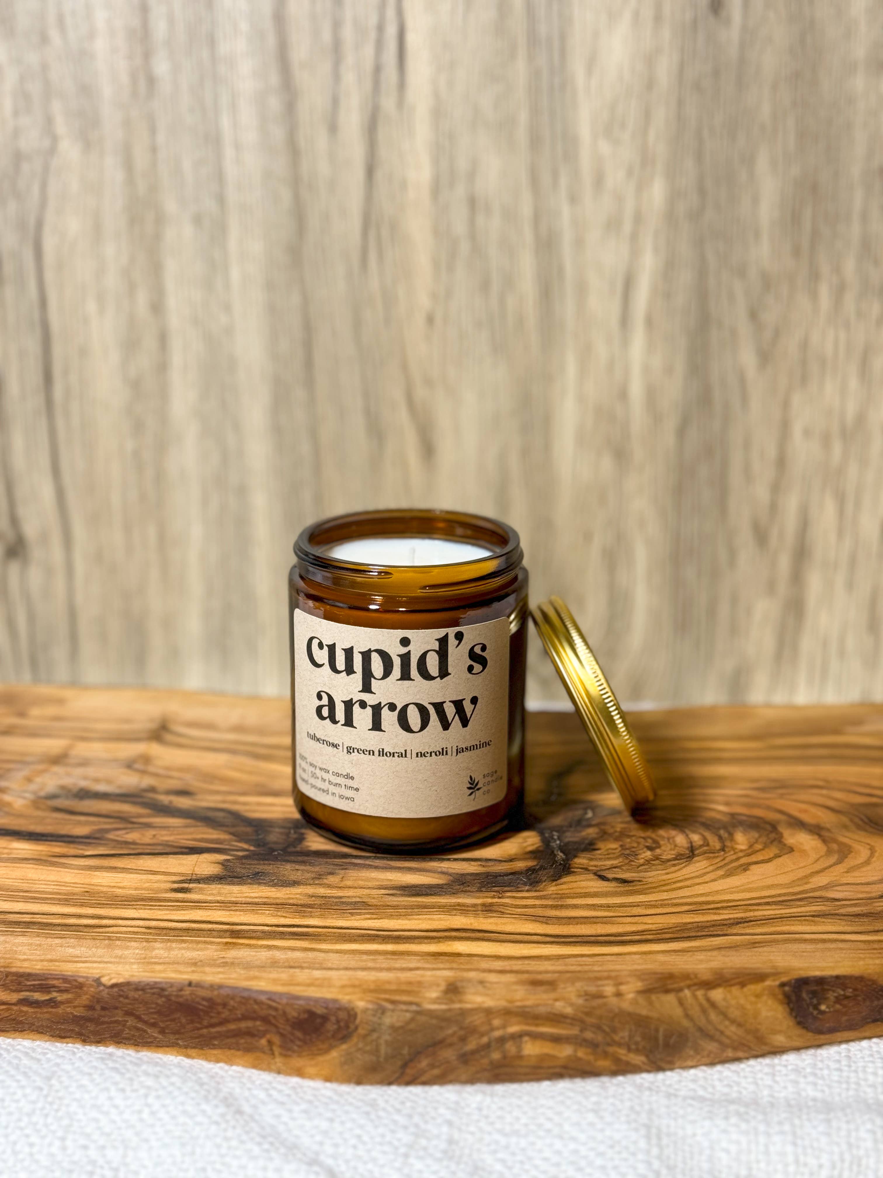 Cupid's Arrow - Valentine's Day Candle - 100% Soy Wax Candle