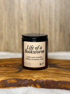 Life of a Bookworm - 100% Soy Wax Candle