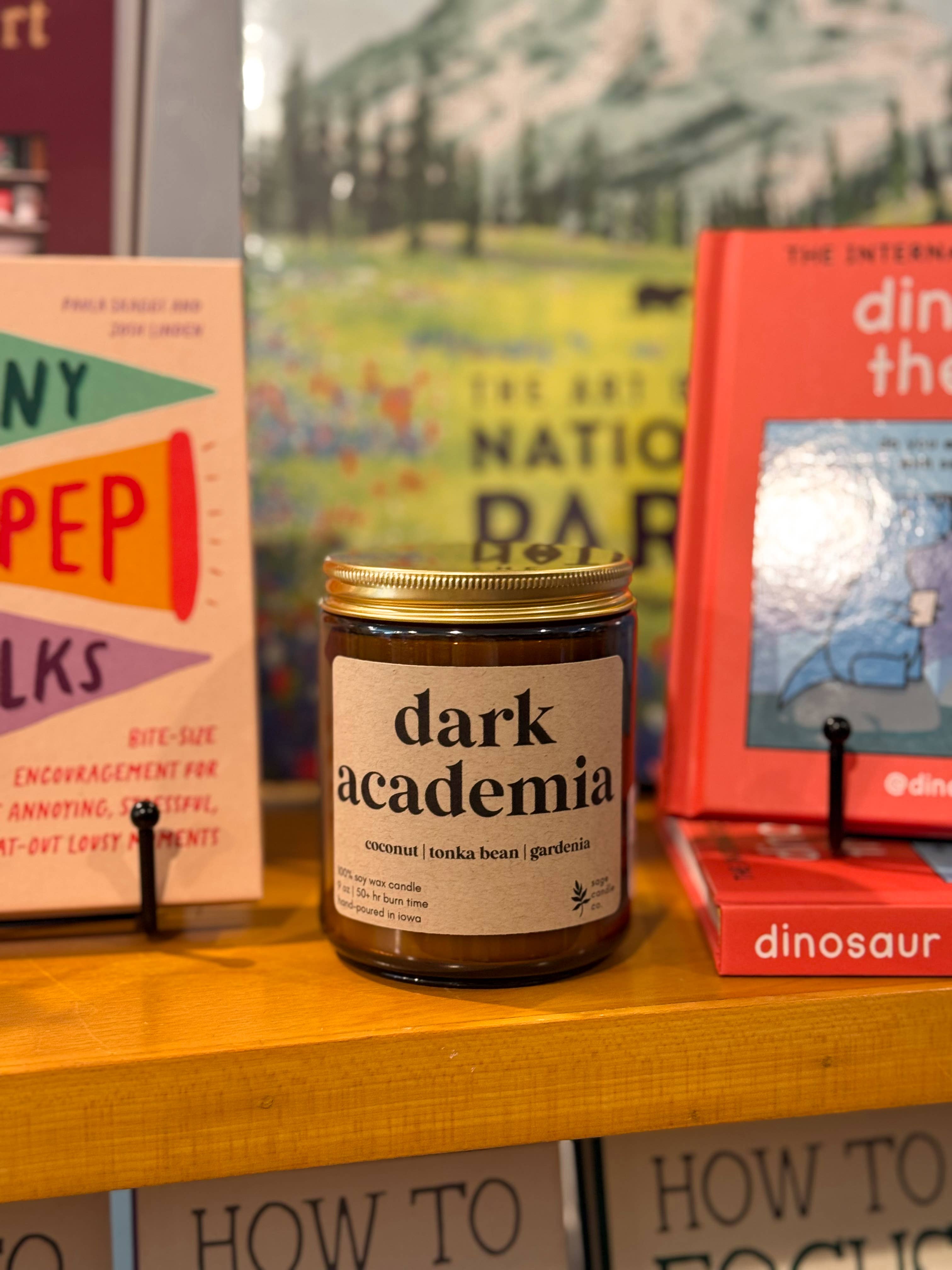 Dark Academia - 100% Soy Wax Candle