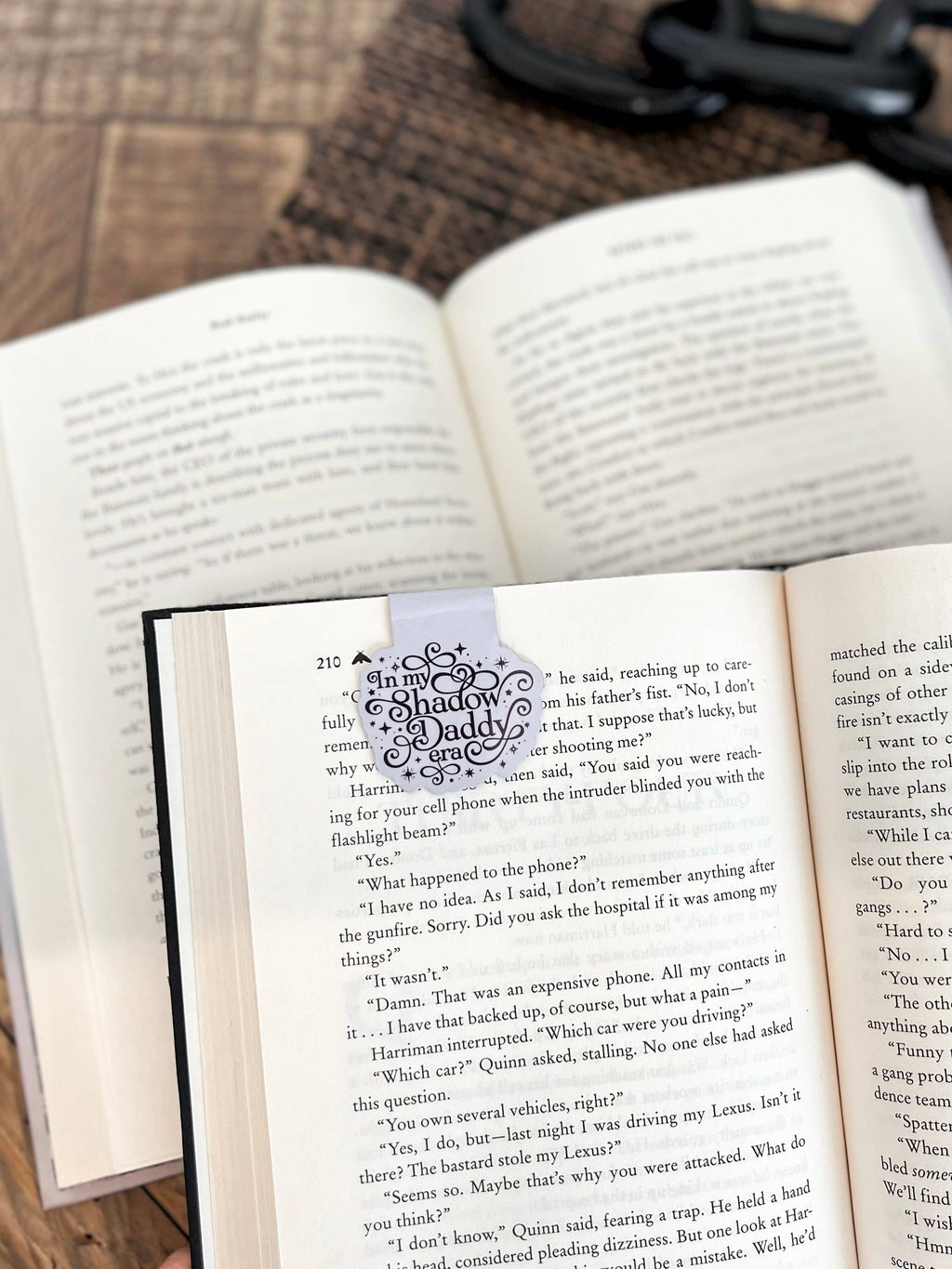 In My Shadow Daddy Era Magnetic Bookmark