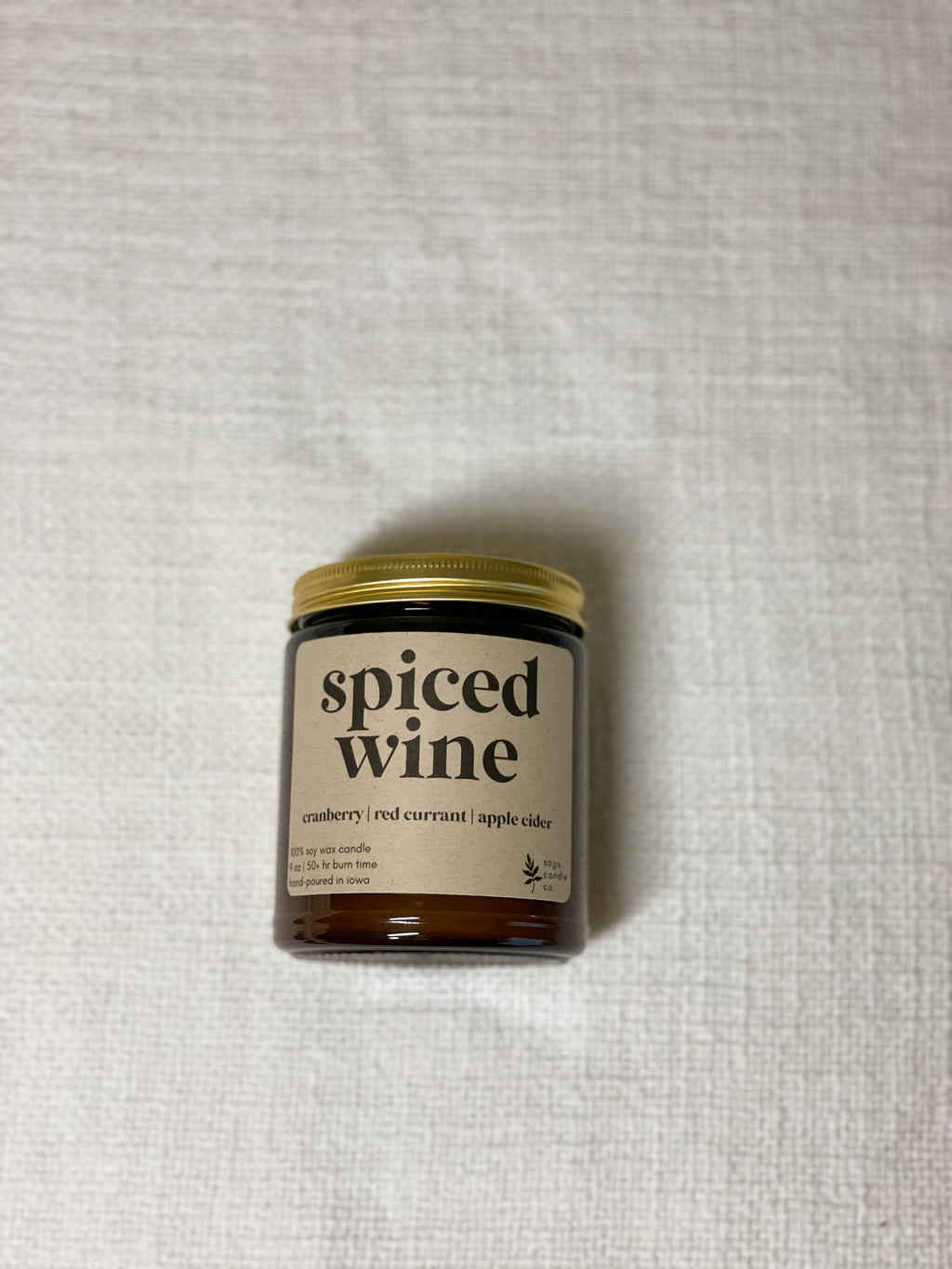 Spiced Wine - 100% Soy Wax Candle