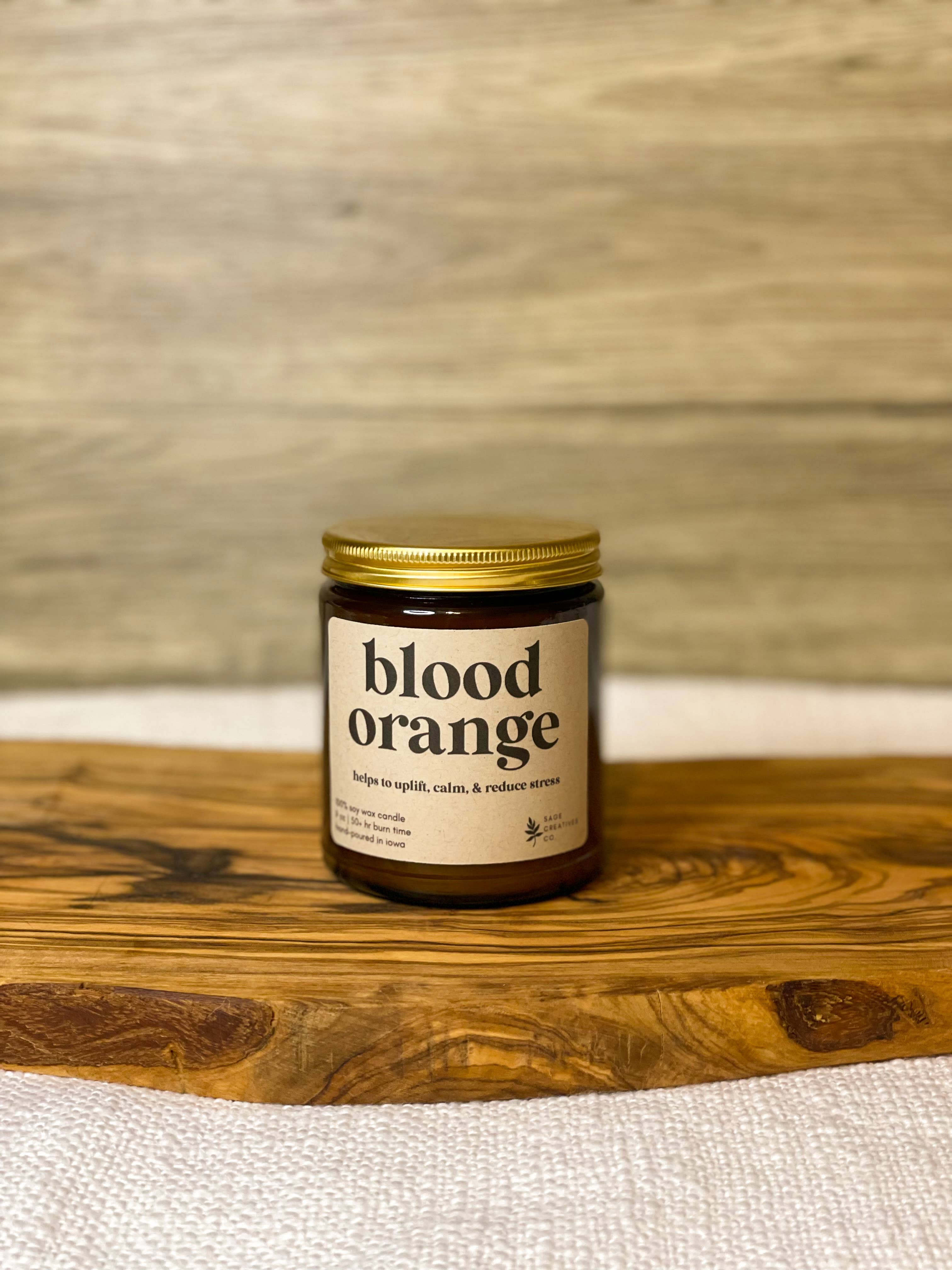 Blood Orange - 100% Soy Wax Aromatherapy Candle