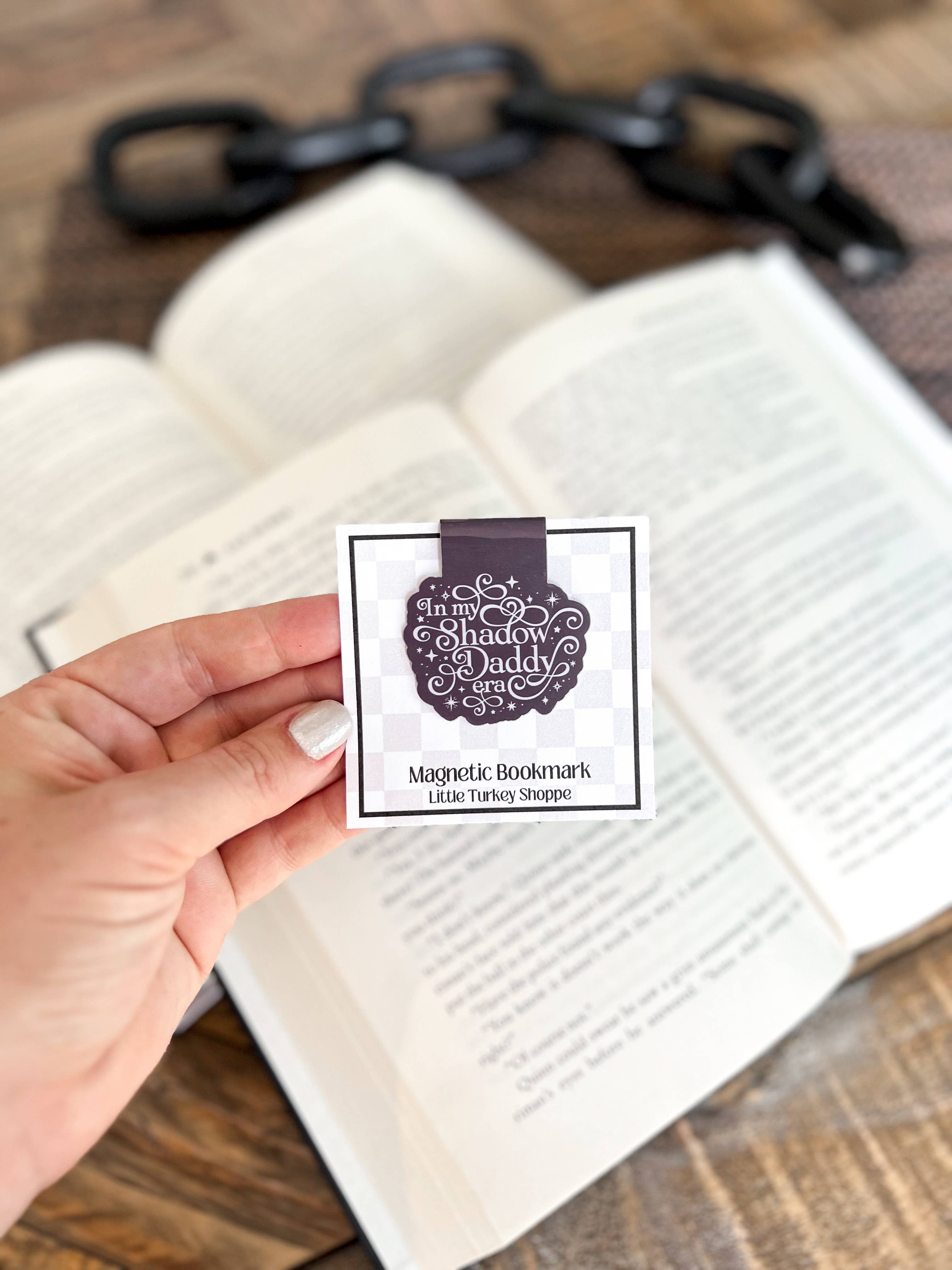 In My Shadow Daddy Era Magnetic Bookmark